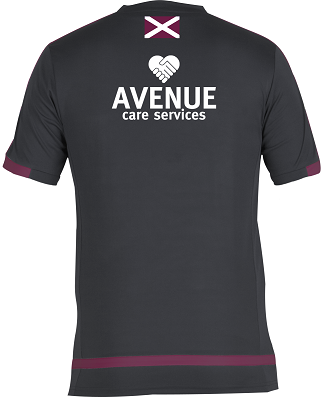 Arbroath Away Shirt 2017/2018  - BLACK/MAROON