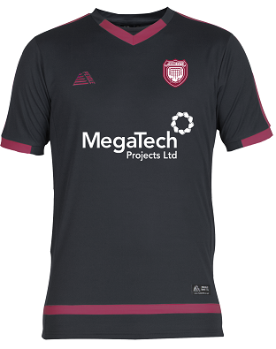 Arbroath Away Shirt 2017/2018  - BLACK/MAROON