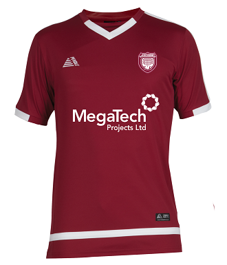 Arbroath Home Shirt 2017/2018  - Maroon/white
